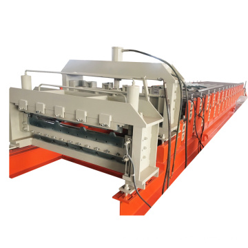 Double Steel Profile Corrugated Cold Roofing Forming Machine